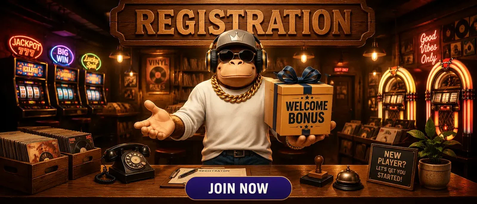 Inscription BonusKong Casino